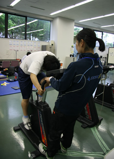 岐阜県スポーツ科学センター 岐阜女子高等学校バスケットボール部